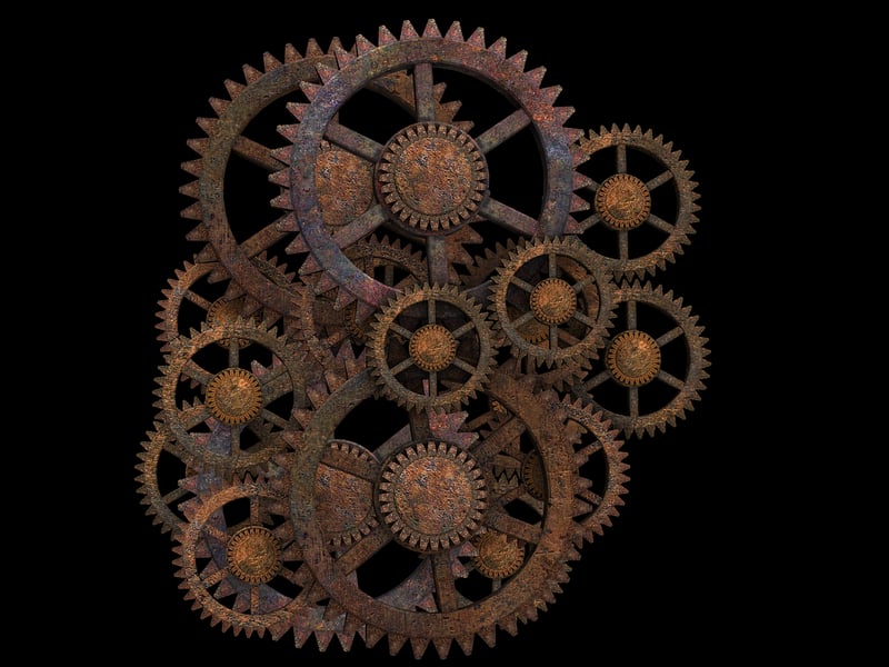 Steampunk Gear Cogs